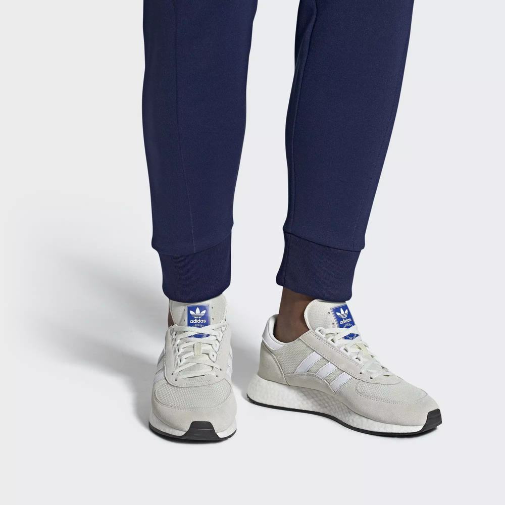 Adidas Marathon Tech Tenis Blancos Para Mujer (MX-54916)
